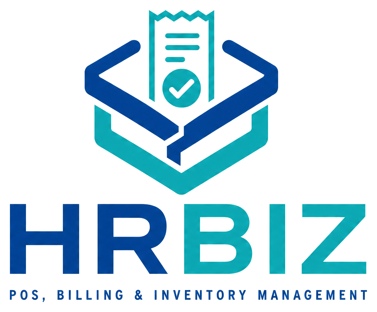 Official HRBIZ POS, Billing and Inventory Management logo